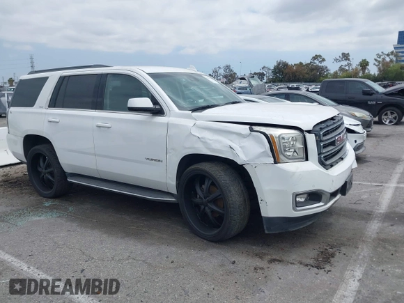 2017 GMC Yukon SLT with VIN 1GKS2BKC9HR125757, listed as a IAAI auction lot 42034182 with 72,333 mi miles. Bid and sale history available at carsss.com. Image 1.