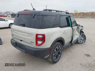 2024 Ford Bronco Sport Outer Banks with VIN 3FMCR9C61RRF50842, listed as a IAAI auction lot 41444704 with 2,662 mi miles and . Bid and sale history available at DreamBid. Image 4.