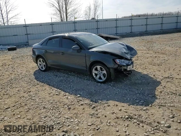 2018 Audi A3 Sedan Premium with VIN WAUB8GFFXJ1076839, listed as a Copart auction lot 43738434 with 61,482 mi miles. Bid and sale history available at carsss.com. Image 11.