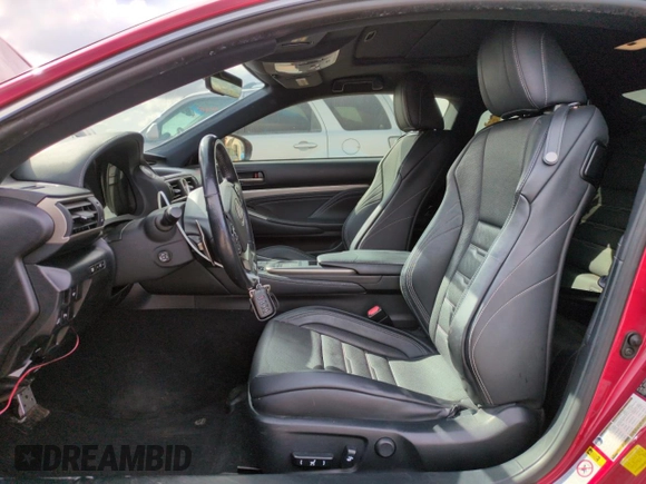2015 Lexus RC 350 F Sport z VIN JTHSE5BC9F5001219, wystawiony jako Copart lot #51178435 z przebiegiem 159 623 mil mil oraz Szkoda całkowita • Salvage title. Historia ofert i sprzedaży dostępna na DreamBid. Obrazek 7.