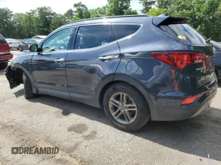 2018 Hyundai Santa Fe 2.4L with VIN 5NMZU3LB3JH056056, listed as a Copart auction lot 60928835 with 93,504 mi miles and Salvage title. Bid and sale history available at DreamBid. Image 2.