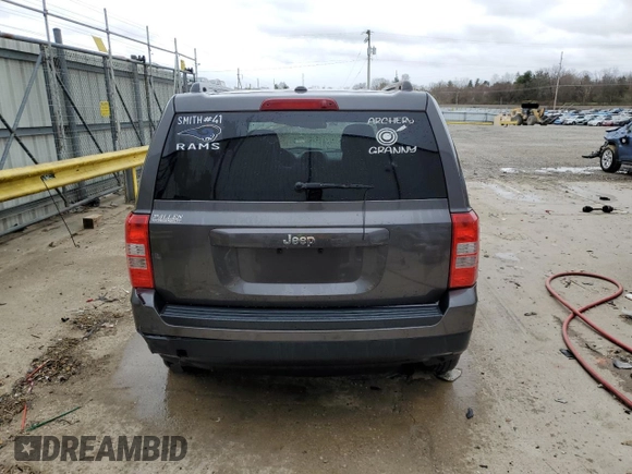 2016 Jeep Patriot Sport with VIN 1C4NJPBB5GD755433, listed as a Copart auction lot 49099085 with 108,179 mi miles and Salvage title. Bid and sale history available at DreamBid. Image 6.