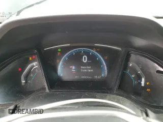 2019 Honda Civic LX with VIN 19XFC2F61KE009602, listed as a Copart auction lot 45585045 with 84,414 mi miles and Salvage Title. Bid and sale history available at DreamBid. Image 9.