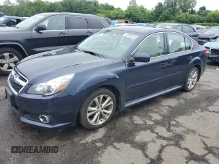 2014 Subaru Legacy Limited with VIN 4S3BMBM67E3020663, listed as a Copart auction lot 60965205 with 55,064 mi miles and Salvage title. Bid and sale history available at DreamBid. Image 1.