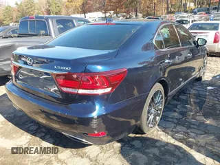 2017 Lexus LS with VIN JTHBL5EF3H5145489, listed as a IAAI auction lot 41001274 with 102,513 mi miles. Bid and sale history available at carsss.com. Image 4.