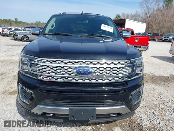 2019 Ford Expedition Max Platinum with VIN 1FMJK1MT1KEA78880, listed as a IAAI auction lot 41449348 with 76,390 mi miles and . Bid and sale history available at DreamBid. Image 12.