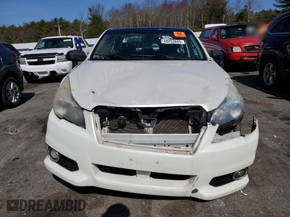2013 Subaru Legacy Premium with VIN 4S3BMBG60D3029165, listed as a Copart auction lot 49253845 with 202,819 mi miles and Salvage Title. Bid and sale history available at DreamBid. Image 5.