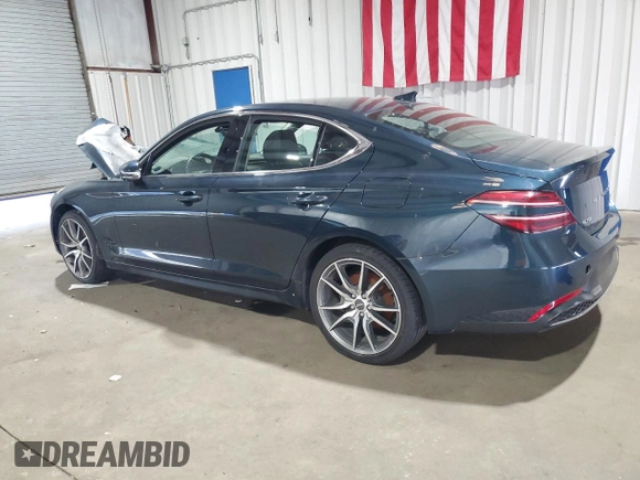2023 Genesis G70 2.0T z VIN KMTG34TA3PU125824, wystawiony jako Copart lot #60723445 z przebiegiem Nie podano mil oraz Nie do naprawy • Non repairable. Historia ofert i sprzedaży dostępna na DreamBid. Obrazek 2.