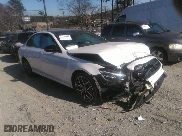 2023 Mercedes-Benz E 350 with VIN W1KZF8EB6PB144624, listed as a IAAI auction lot 41178775 with 13,615 mi miles and . Bid and sale history available at DreamBid. Image 1.