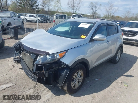2011 Kia Sportage LX with VIN KNDPB3A2XB7071873, listed as a IAAI auction lot 42092248 with 94,353 mi miles and . Bid and sale history available at carsss.com. Image 17.