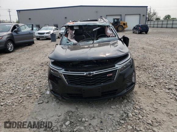 2023 Chevrolet Equinox RS z VIN 3GNAXWEG0PL131877, wystawiony jako Copart lot #58367675 z przebiegiem 27 473 mil mil oraz Szkoda całkowita • Salvage title. Historia ofert i sprzedaży dostępna na DreamBid. Obrazek 5.