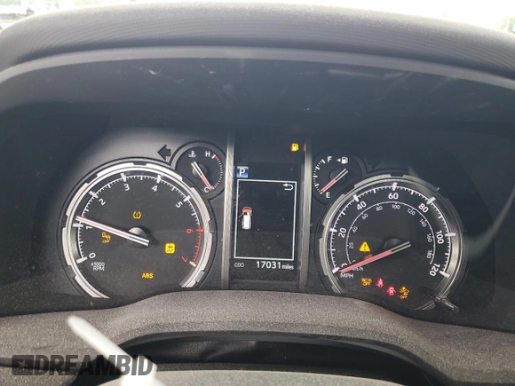 2023 Toyota 4Runner TRD Off Road Premium z VIN JTERU5JR8P6100209, wystawiony jako Copart lot #61629095 z przebiegiem 17 031 mil mil oraz Szkoda całkowita • Salvage title. Historia ofert i sprzedaży dostępna na DreamBid. Obrazek 9.