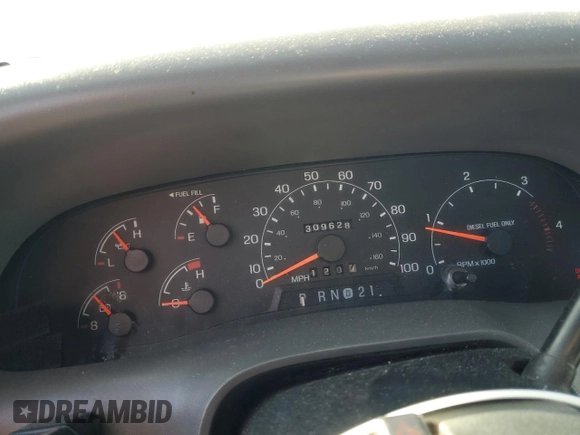 2001 Ford F-350 with VIN 1FDWF36F91ED51169, listed as a Copart auction lot 42299565 with 309,628 mi miles and Clean title. Bid and sale history available at DreamBid. Image 9.