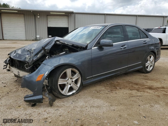 2011 Mercedes-Benz C-Class C 300 Sport with VIN WDDGF5EB6BR138408, listed as a Copart auction lot 51482805 with 0 mi miles and Clean Title. Bid and sale history available at carsss.com. Image 1.