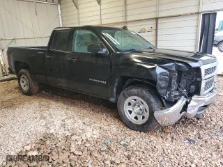 2015 Chevrolet Silverado 1500 Work Truck with VIN 1GCRCPEH8FZ153719, listed as a Copart auction lot 45099415 with 120,112 mi miles and Salvage Title. Bid and sale history available at carsss.com. Image 4.