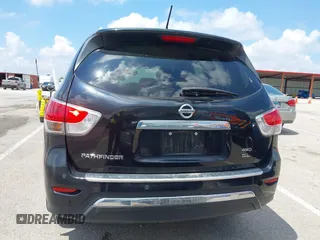 2014 Nissan Pathfinder S with VIN 5N1AR2MM1EC696341, listed as a IAAI auction lot 42255710 with 99,680 mi miles and . Bid and sale history available at DreamBid. Image 16.