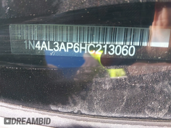 2017 Nissan Altima SV z VIN 1N4AL3AP6HC213060, wystawiony jako IAAI lot #41352725 z przebiegiem 163 692 mil mil oraz . Historia ofert i sprzedaży dostępna na DreamBid. Obrazek 9.