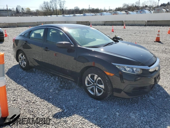 2017 Honda Civic Sedan LX with VIN 19XFC2F57HE079749, listed as a Copart auction lot 51920775 with 114,431 mi miles and Salvage Title. Bid and sale history available at carsss.com. Image 4.