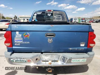 2005 Dodge Dakota SLT with VIN 1D7HW48N15S306375, listed as a Copart auction lot 52235115 with 171,047 mi miles and Clean Title. Bid and sale history available at carsss.com. Image 6.