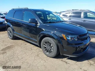 2020 Dodge Journey SE Value with VIN 3C4PDCAB9LT261820, listed as a IAAI auction lot 41688345 with 12,151 mi miles. Bid and sale history available at carsss.com. Image 1.
