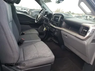 2022 Ford F-150 XL with VIN 1FTMF1E58NKE24645, listed as a Copart auction lot 42051515 with 43,429 mi miles and Salvage Title. Bid and sale history available at DreamBid. Image 10.