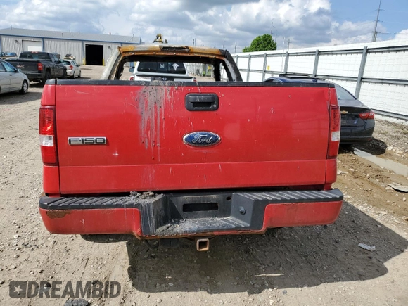 2008 Ford F-150 XL with VIN 1FTRF12W88KD94974, listed as a Copart auction lot 56738765 with Not provided miles and Clean title. Bid and sale history available at DreamBid. Image 6.
