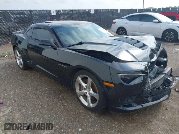 2015 Chevrolet Camaro SS with VIN 2G1FK1EJ4F9303916, listed as a IAAI auction lot 42123957 with 103,380 mi miles and . Bid and sale history available at DreamBid. Image 1.