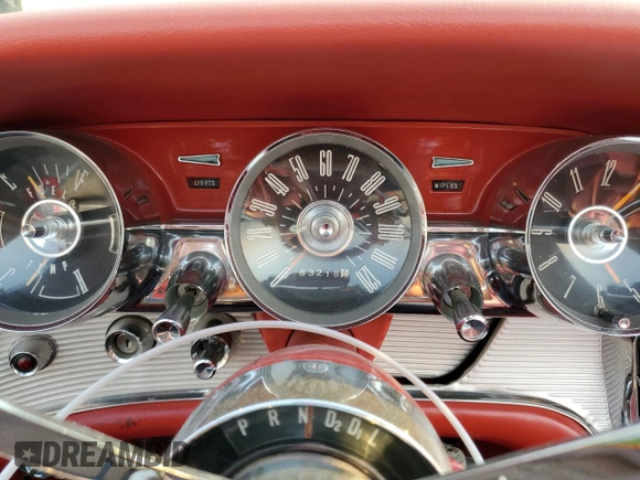 1961 Ford Thunderbird with VIN 1Y73Z116153, listed as a Copart auction lot 70746614 with 83,218 mi miles and Salvage Title. Bid and sale history available at DreamBid. Image 9.