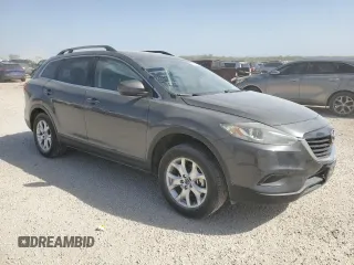 2015 Mazda CX-9 Sport with VIN JM3TB2BA9F0465773, listed as a Copart auction lot 49545195 with 72,222 mi miles and Salvage Title. Bid and sale history available at carsss.com. Image 4.