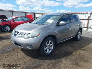 2009 Nissan Murano SL with VIN JN8AZ18U49W105405, listed as a IAAI auction lot 42033528 with 184,989 mi miles. Bid and sale history available at carsss.com. Image 2.