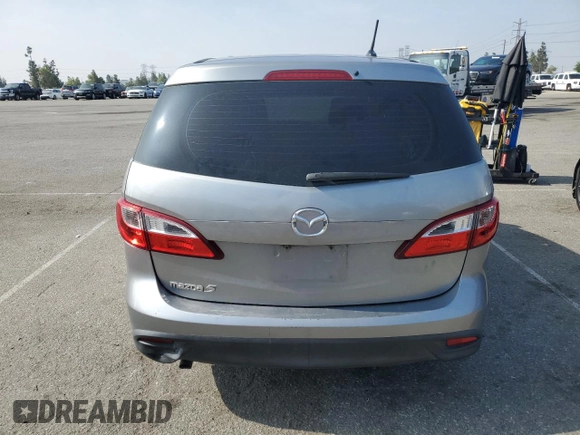 2014 Mazda 5 Sport with VIN JM1CW2BL2E0165103, listed as a Copart auction lot 60730855 with 279,698 mi miles and Clean title. Bid and sale history available at DreamBid. Image 6.