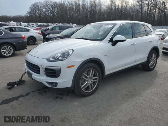 2015 Porsche Cayenne Diesel with VIN WP1AF2A22FLA32081, listed as a Copart auction lot 46645715 with 68,644 mi miles and Salvage title. Bid and sale history available at DreamBid. Image 1.