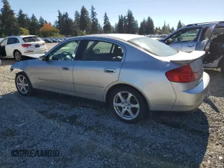 2003 Infiniti G35 w/Leather with VIN JNKCV51E83M001415, listed as a Copart auction lot 74638014 with 208,921 mi miles and Salvage Title. Bid and sale history available at DreamBid. Image 2.