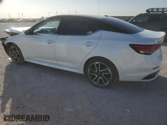 2024 Nissan Sentra SR with VIN 3N1AB8DV6RY321386, listed as a Copart auction lot 49306245 with 10,747 mi miles and Salvage title. Bid and sale history available at DreamBid. Image 2.