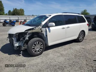 2020 Toyota Sienna XLE Auto Access Seat с VIN 5TDYZ3DC5LS077219, выставлен на аукционе Copart как лот 58377395 с пробегом 104 517 миль миль и Списание • Salvage title. История ставок и продаж доступна на DreamBid. Изображение 1.