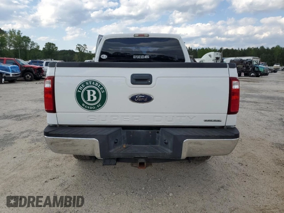 2016 Ford Super Duty F-250 SRW XLT with VIN 1FT7X2B64GEC38549, listed as a Copart auction lot 52540595 with 100,160 mi miles and Clean Title. Bid and sale history available at carsss.com. Image 6.