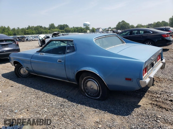 1973 Ford Mustang z VIN 3F01F249754, wystawiony jako Copart lot #60787365 z przebiegiem 183 147 mil mil oraz Czysty tytuł • Clean title. Historia ofert i sprzedaży dostępna na DreamBid. Obrazek 2.