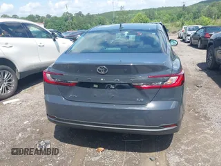 2025 Toyota Camry LE with VIN 4T1DAACK6SU584011, listed as a IAAI auction lot 42119086 with 7,229 mi miles and . Bid and sale history available at DreamBid. Image 16.