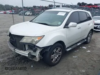2008 Acura MDX with VIN 2HNYD28218H555257, listed as a IAAI auction lot 41560807 with Not Provided miles and . Bid and sale history available at DreamBid. Image 2.