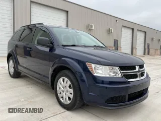 2019 Dodge Journey SE Value with VIN 3C4PDCAB9KT859047, listed as a Copart auction lot 52214195 with 230,567 mi miles and Clean Title. Bid and sale history available at DreamBid. Image 1.