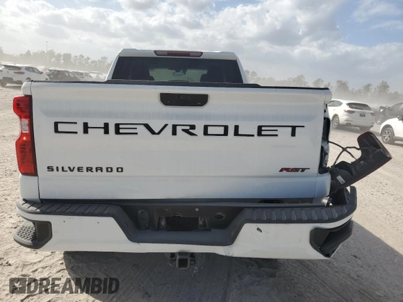2020 Chevrolet Silverado 1500 Work Truck with VIN 1GCRWAEFXLZ245431, listed as a Copart auction lot 77218904 with 80,076 mi miles and Salvage Title. Bid and sale history available at DreamBid. Image 6.