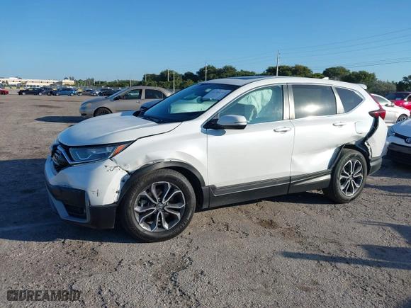 2021 Honda CR-V EX-L with VIN 7FARW1H85ME023016, listed as a IAAI auction lot 41304714 with 54,185 mi miles. Bid and sale history available at carsss.com. Image 17.