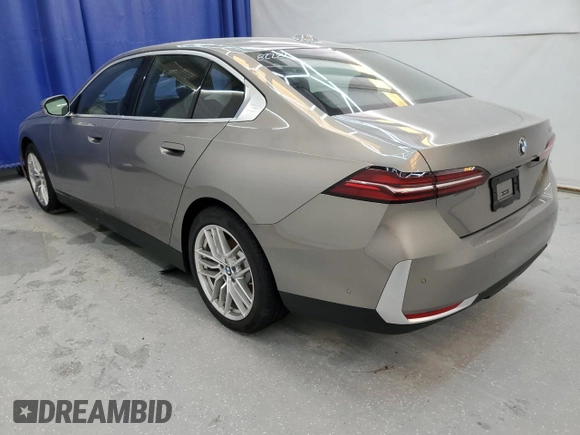 2024 BMW 5 Series 530i with VIN WBA43FJ00RCS37851, listed as a Copart auction lot 66749584 with 500 mi miles and Salvage Title. Bid and sale history available at carsss.com. Image 2.
