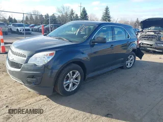 2014 Chevrolet Equinox LS with VIN 2GNALAEK6E6223130, listed as a IAAI auction lot 41240827 with 27,046 mi miles. Bid and sale history available at carsss.com. Image 2.