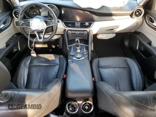 2018 Alfa Romeo Giulia with VIN ZARFAEDN8J7579215, listed as a Copart auction lot 86781414 with Not provided miles and Salvage title. Bid and sale history available at DreamBid. Image 8.