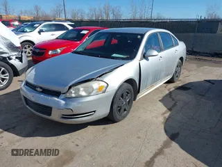 2011 Chevrolet Impala Police Police with VIN 2G1WD5EM3B1119538, listed as a IAAI auction lot 41748825 with 179,235 mi miles. Bid and sale history available at carsss.com. Image 2.