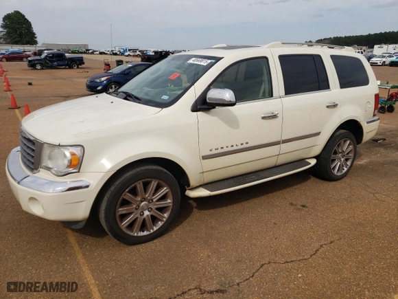 2008 Chrysler Aspen Limited with VIN 1A8HX582X8F149129, listed as a Copart auction lot 48569815 with NaN miles and Salvage Title. Bid and sale history available at carsss.com. Image 1.