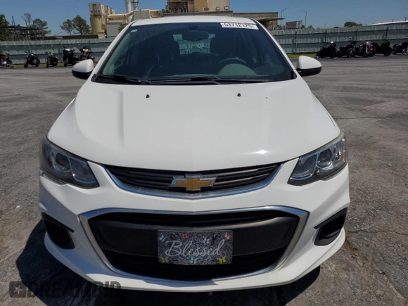 2018 Chevrolet Sonic LT with VIN 1G1JG6SH3J4108170, listed as a Copart auction lot 53712125 with 148,146 mi miles and Salvage title. Bid and sale history available at DreamBid. Image 5.