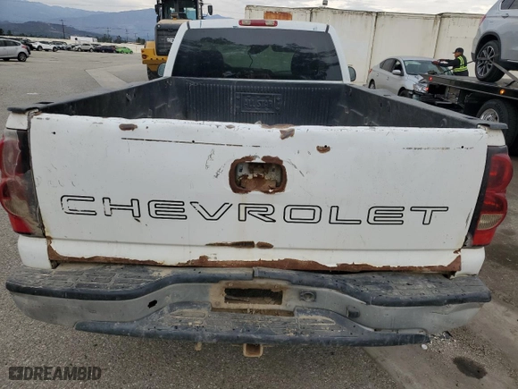 2005 Chevrolet Silverado 1500 Work Truck with VIN 1GCEC14V05Z203725, listed as a Copart auction lot 65658654 with 0 mi miles and Non Repairable. Bid and sale history available at carsss.com. Image 10.