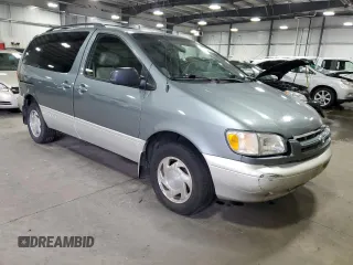 2000 Toyota Sienna LE z VIN 4T3ZF13C7YU284445, wystawiony jako Copart lot #52452465 z przebiegiem 150 609 mil mil oraz Szkoda całkowita • Salvage title. Historia ofert i sprzedaży dostępna na DreamBid. Obrazek 4.